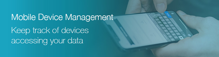 Managing mobile devices easily
