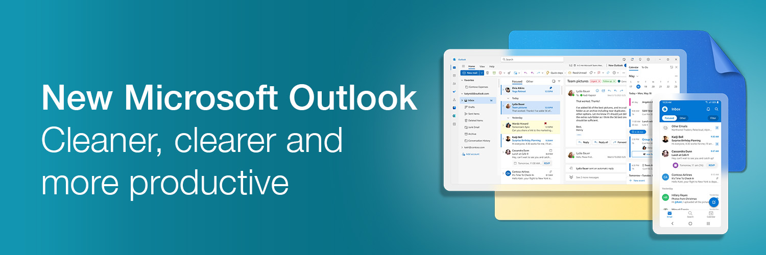 New look for Microsoft Outlook