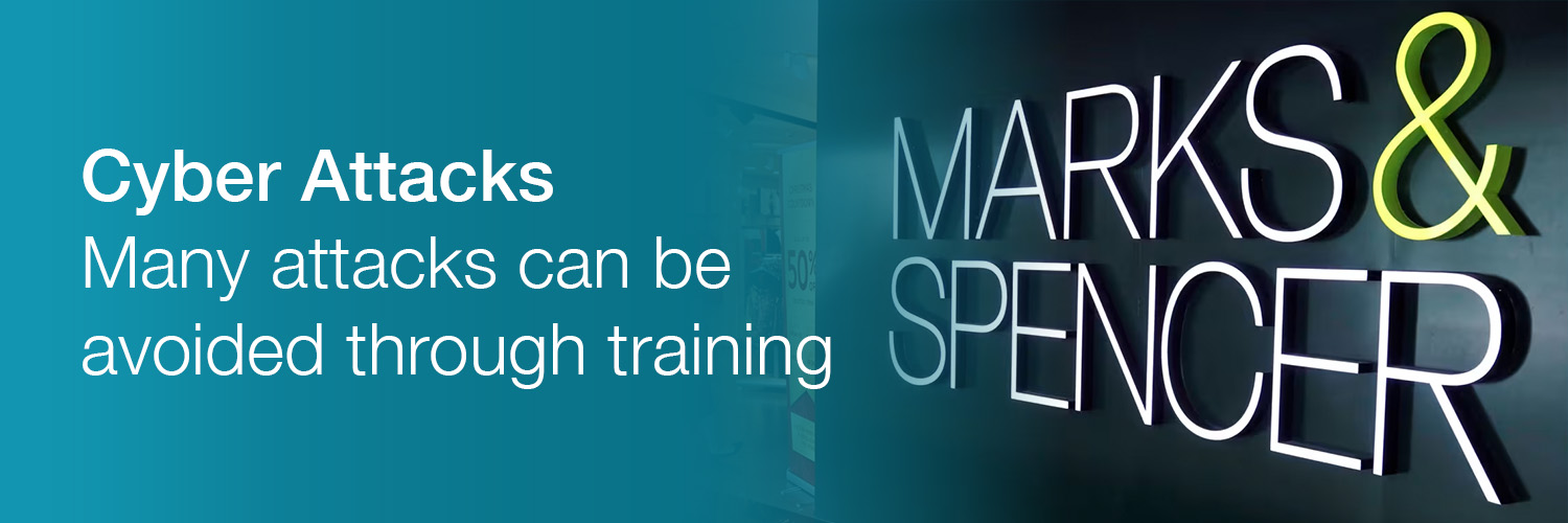 Cyber attack on Marks & Spencers was human error